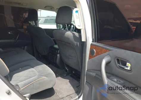 2017 Nissan Armada Sv из США, поврежденный, VIN JN8AY2NC4H9505935